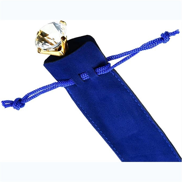 Velvet Cloth Drawstring Pen Bag