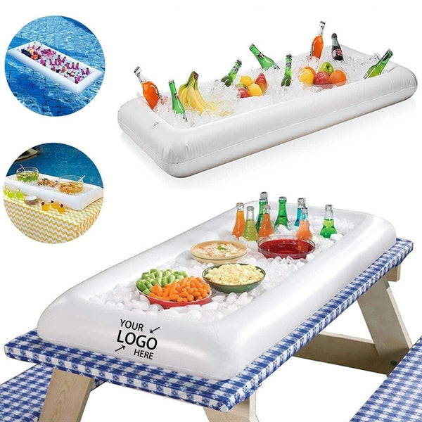 Inflatable Serving Bar Food Drink Holder