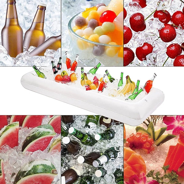 Inflatable Serving Bar Food Drink Holder