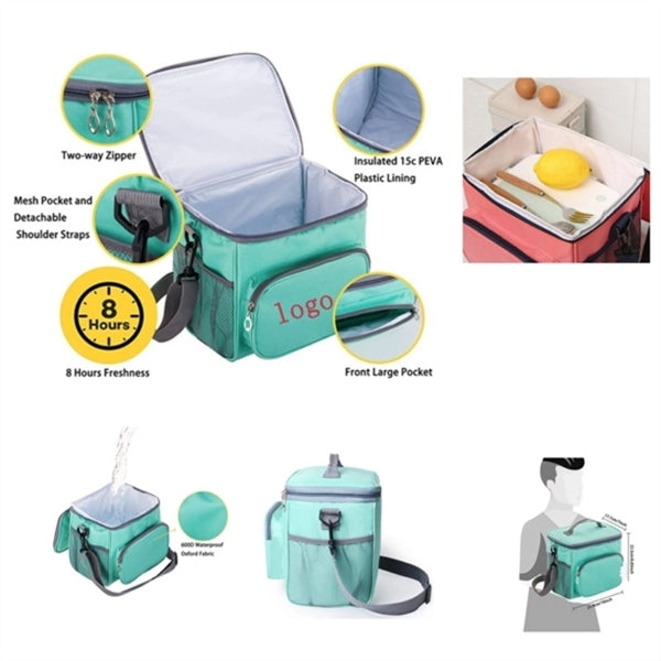 Large Cooler Waterproof Portable Lunch Bag&Box
