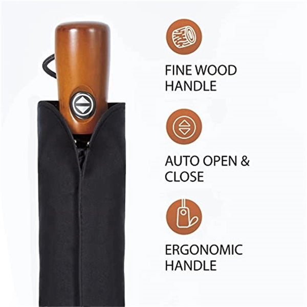 Large Windproof Double Canopy Umbrella
