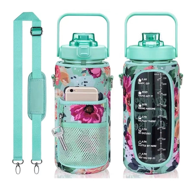 Water Bottle With Sleeve 67 OZ (2L)