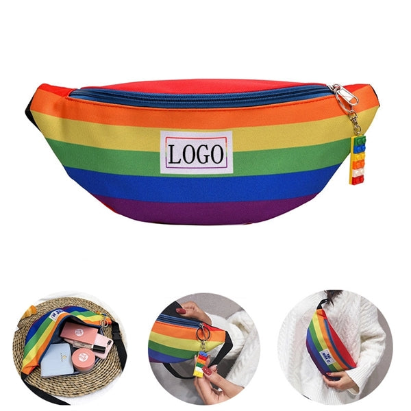 Festival Rainbow Fanny Pack