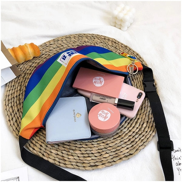 Festival Rainbow Fanny Pack
