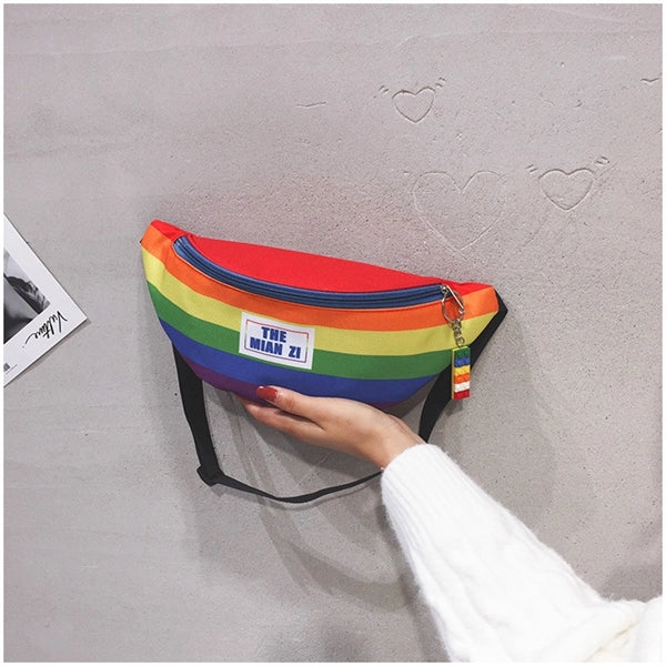 Festival Rainbow Fanny Pack