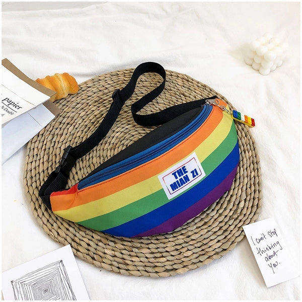 Festival Rainbow Fanny Pack