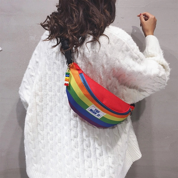 Festival Rainbow Fanny Pack