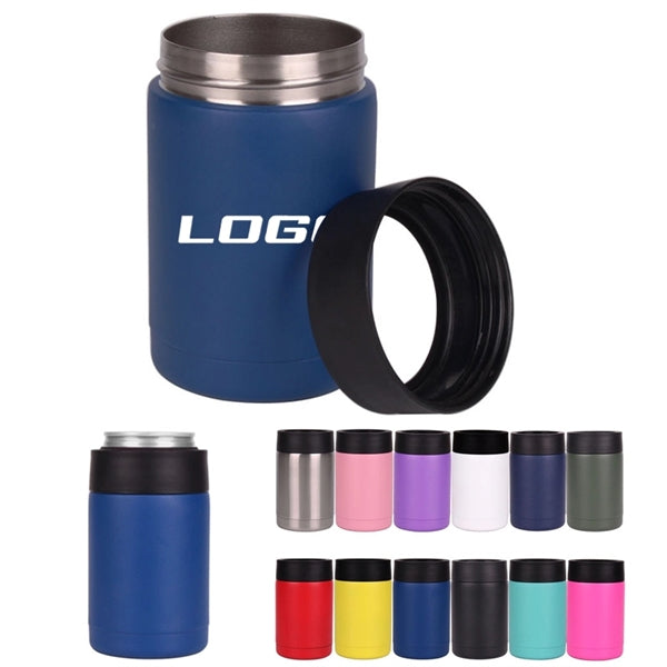 12 oz Stainless Vacuum Insulated Can Cooler
