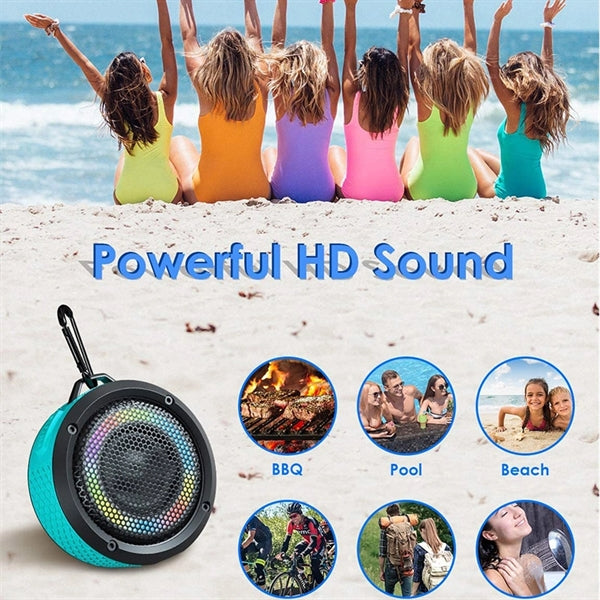 Light Emitting Bluetooth Waterproof Speaker