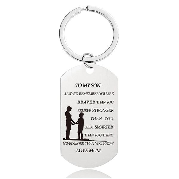 Stainless Steel Keychain