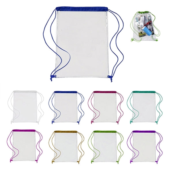 PVC Drawstring Backpack