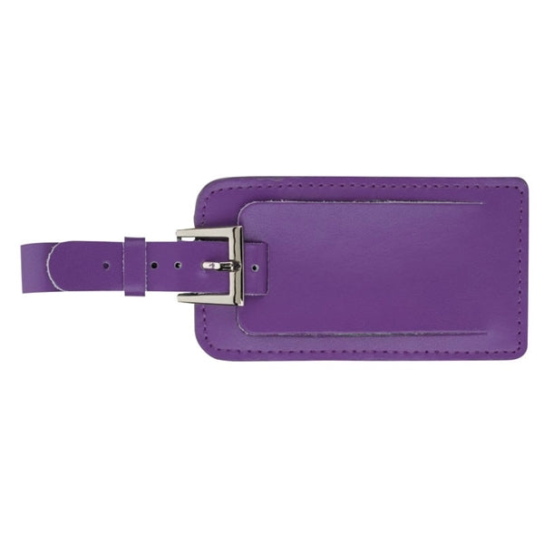 Leather Baggage / Luggage Tags With card