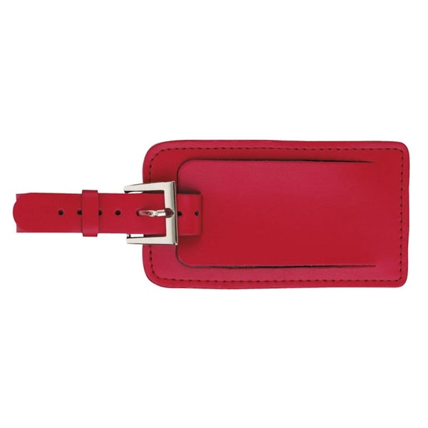Leather Baggage / Luggage Tags With card