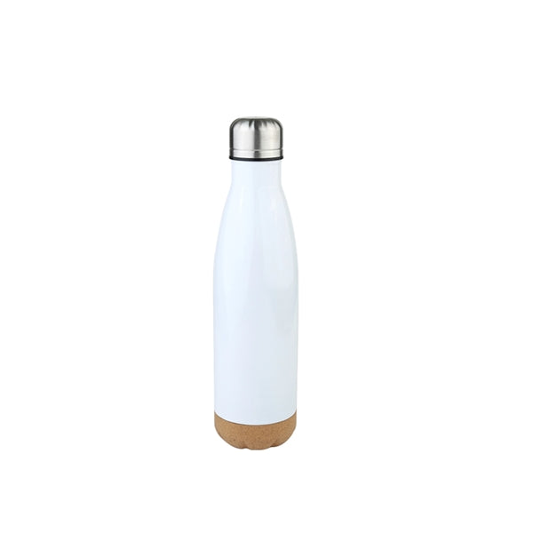 17oz Vacuum Bottle with Cork Base