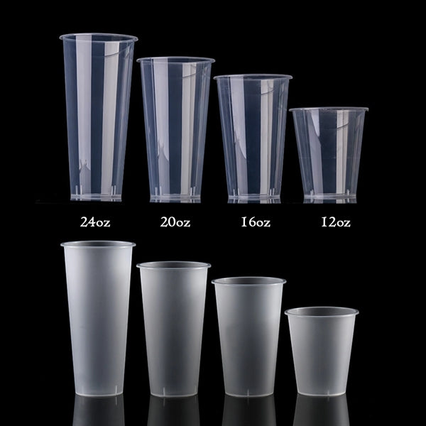 16oz Disposable Plasic Clear Drinking Cup