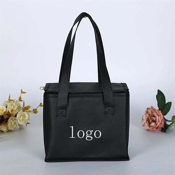 Heathered Non-Woven Cooler Lunch Bag
