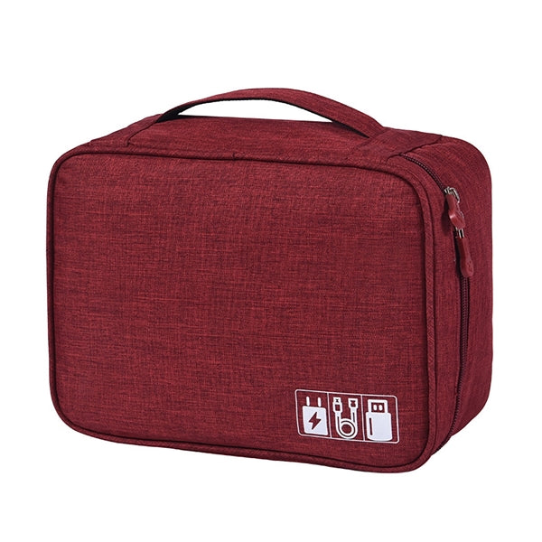 Electronics Organizer Travel Cable Storage Bag