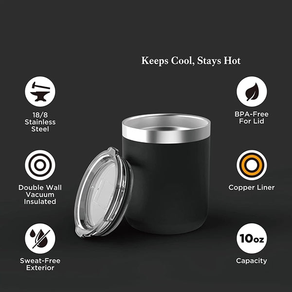 10 oz Vacuum Insulated tumbler