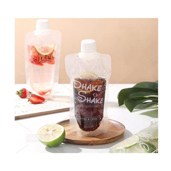 Food-grade Beverage Pouches With Lid