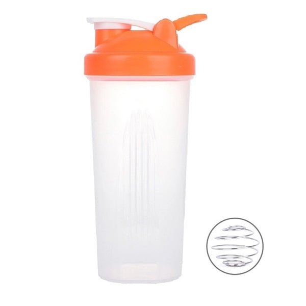 Plastic Mix and Shake Sports Water Bottle with Handle