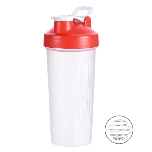 Plastic Mix and Shake Sports Water Bottle with Handle