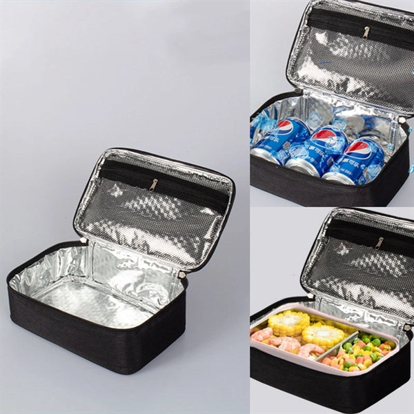 Single layer insulated bento lunch bag 3L