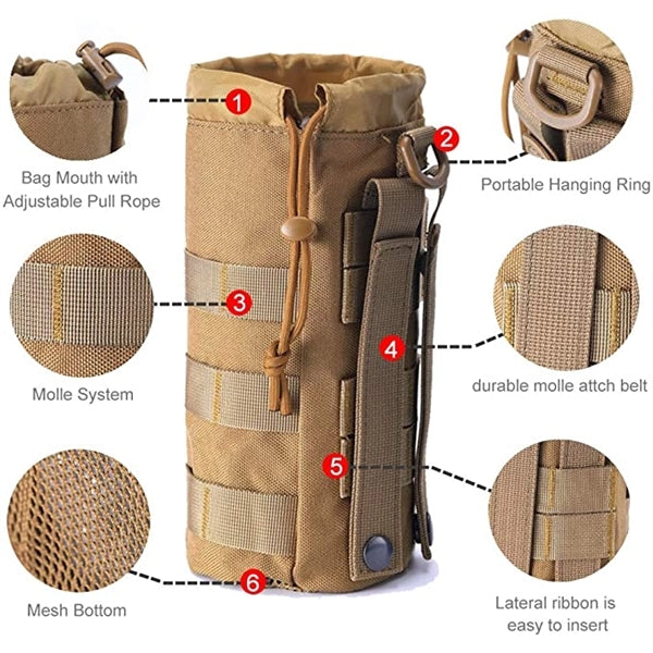 Tactical Water Bottles Pouch Bag