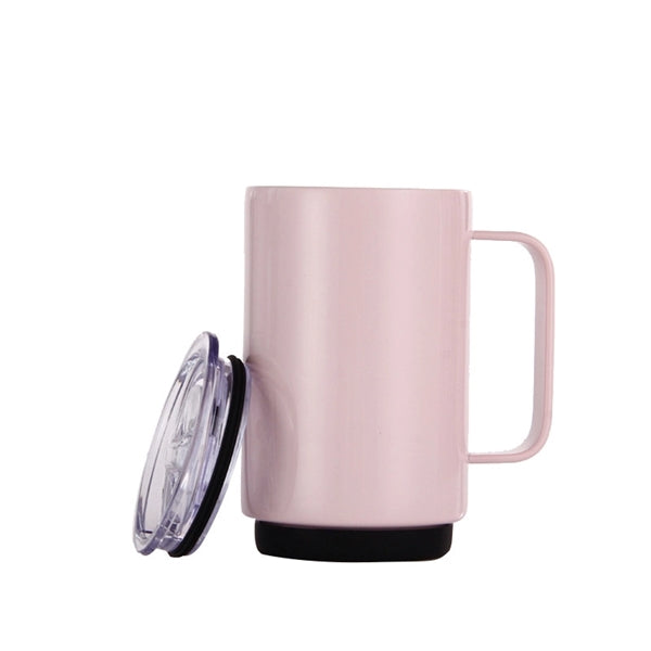 10 oz Stainless Steel Travel Mug With Handle