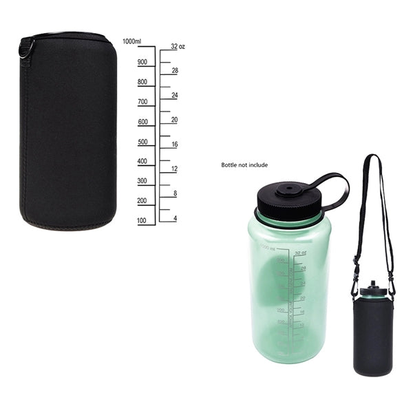 Neoprene Water Bottle Carrier With Strap