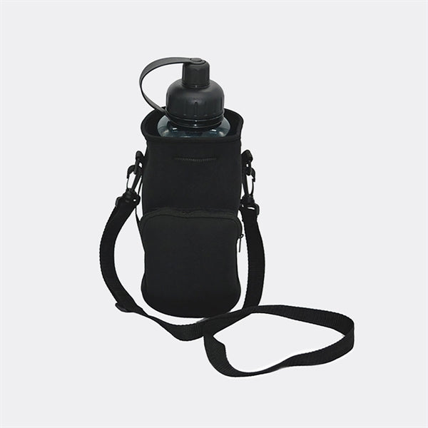Neoprene Water Bottle Carrier With Strap