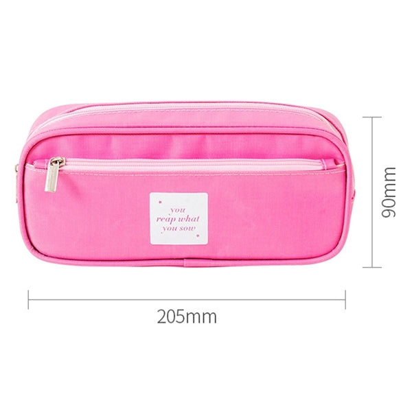 Double Layer Large Capacity Pencil Bag