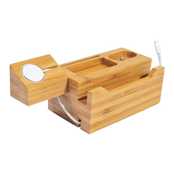 Bamboo Usb Charging Station