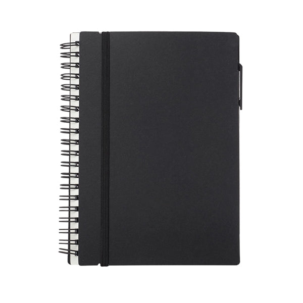 5.5 x 7 in Spiral Notebook with Elastic Closure