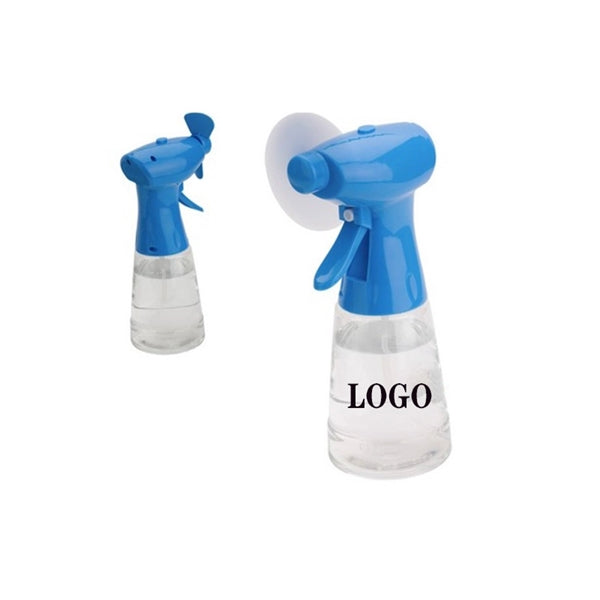 Stay Cool Spray Bottle & Fan