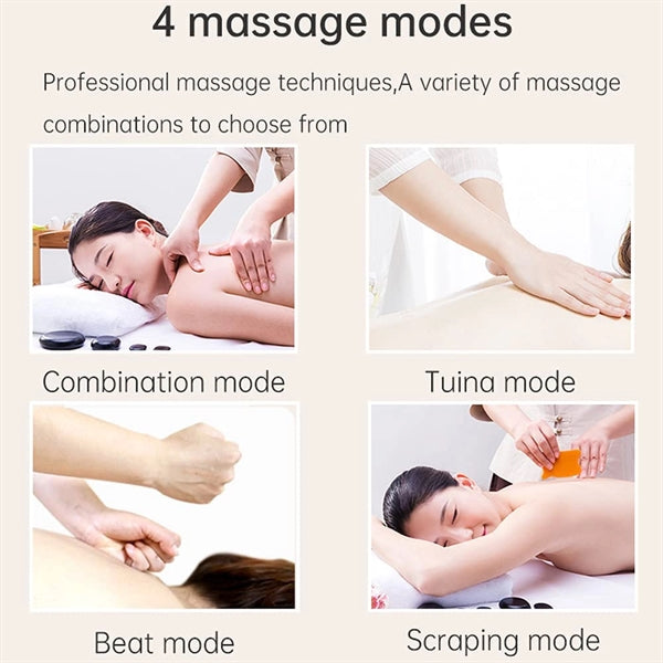 Mini Hanging Neck Massager With Led Display