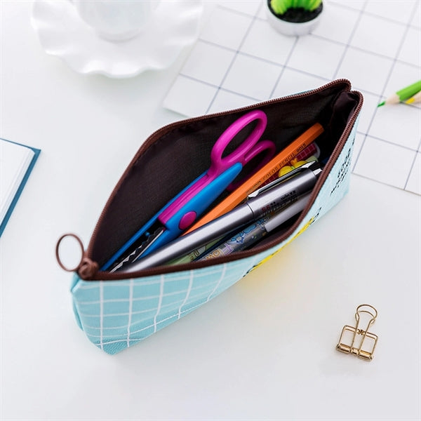 Fox Canvas Pencil Case