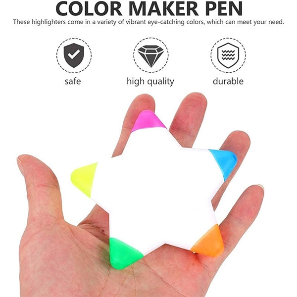 Creative Star 5-in-1 Color Highlighter
