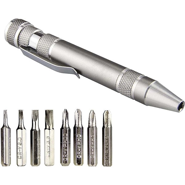 8 in 1 Mini Screwdriver Set Pen Style