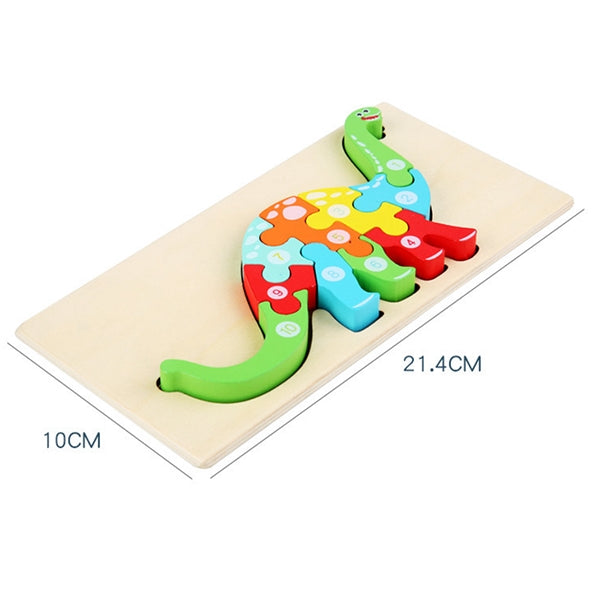 Toddlers 3D Wooden Puzzles Early Learning Toys for Kids