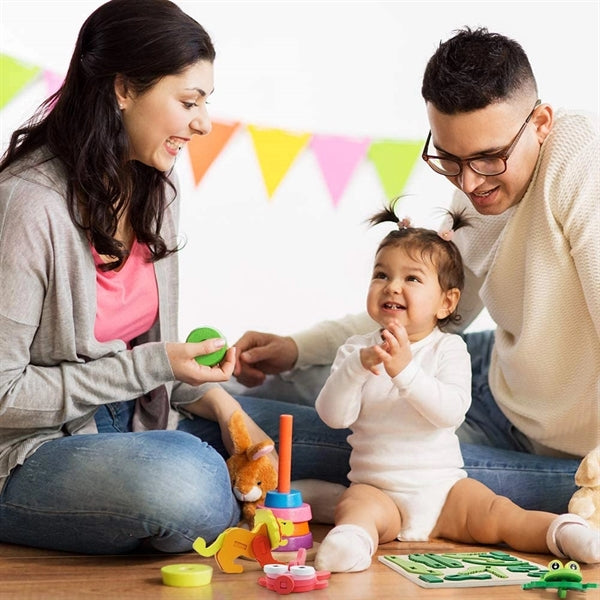 Toddlers 3D Wooden Puzzles Early Learning Toys for Kids
