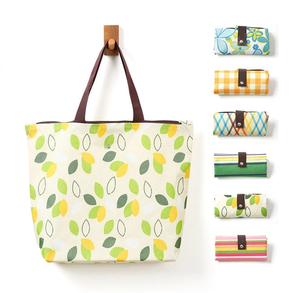 Folding Print Tote Bag