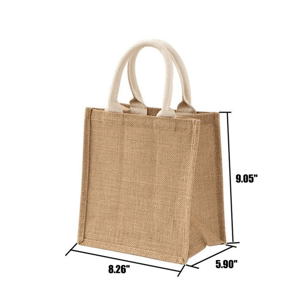 Eco-friendly Jute Burlap Tote Bag