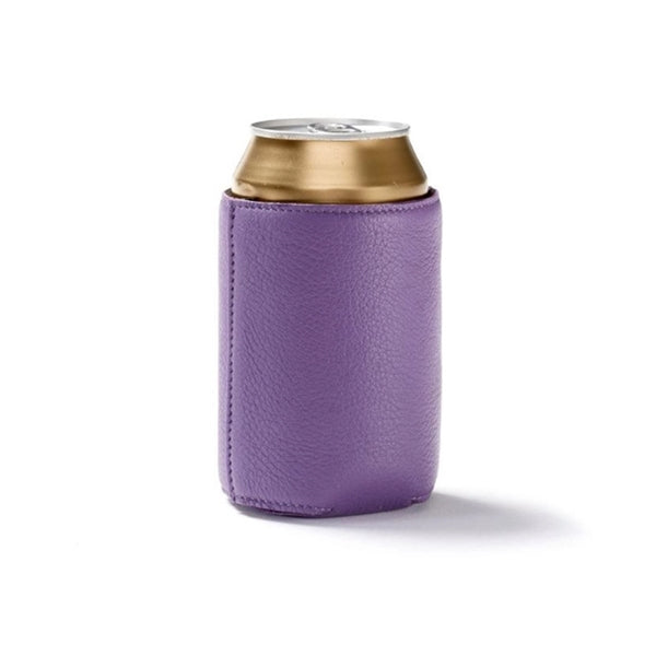 Leather Neoprene Can Cooler