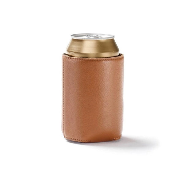 Leather Neoprene Can Cooler