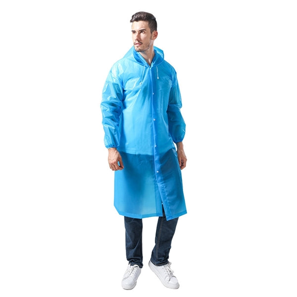 Unsex Solid EVA Raincoat For Adult