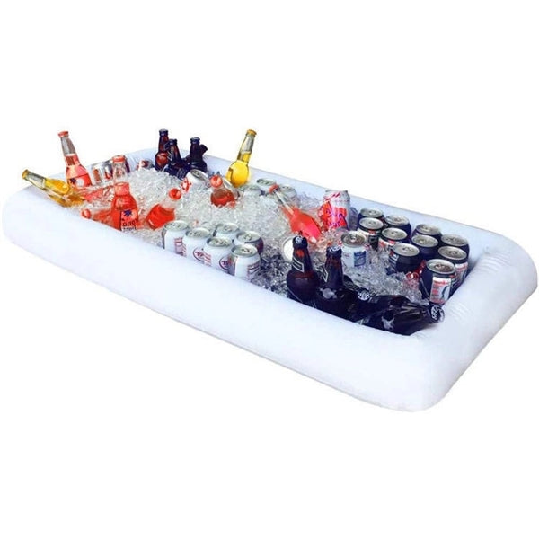 Pool Party Drink Holder Inflatable Buffet Bar Serving Tray