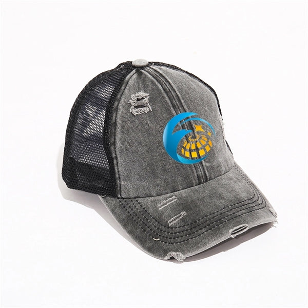 Criss Cross Ponytail Baseball Caps