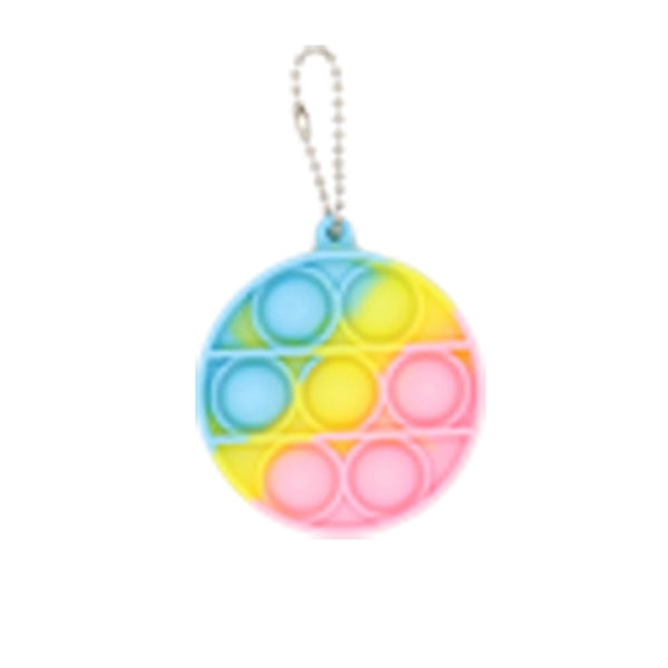 Push Pop Bubble Toy Keychain