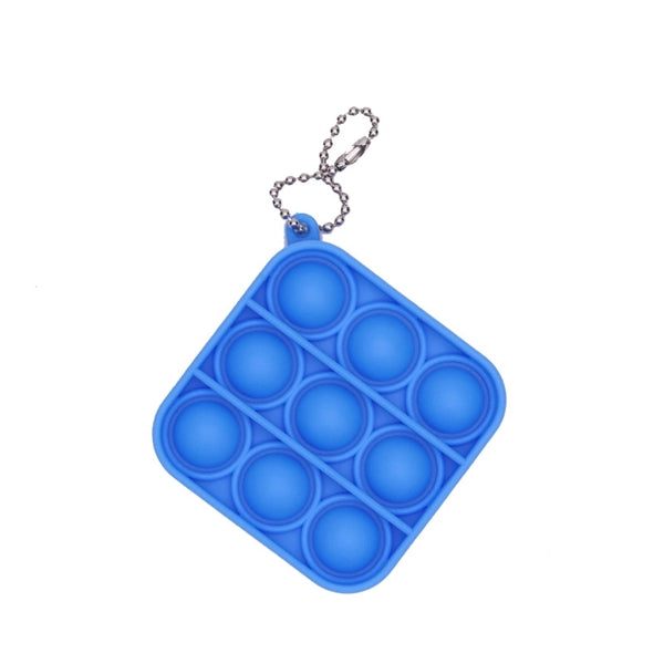 Push Pop Bubble Toy Keychain