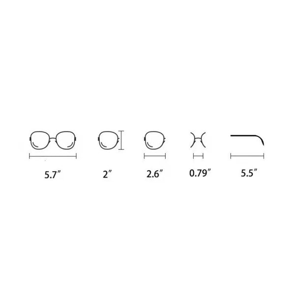Single-Tone Sunglasses